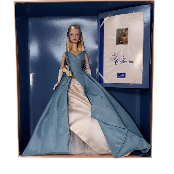 Vintage 2000 Grand Entrance Barbie Doll Carter Bryant 28533 Blue Gown Blonde - Picture 4 of 8